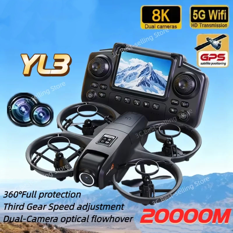 Drone Multispectral - Drone YT3 8k HD 5G GPS