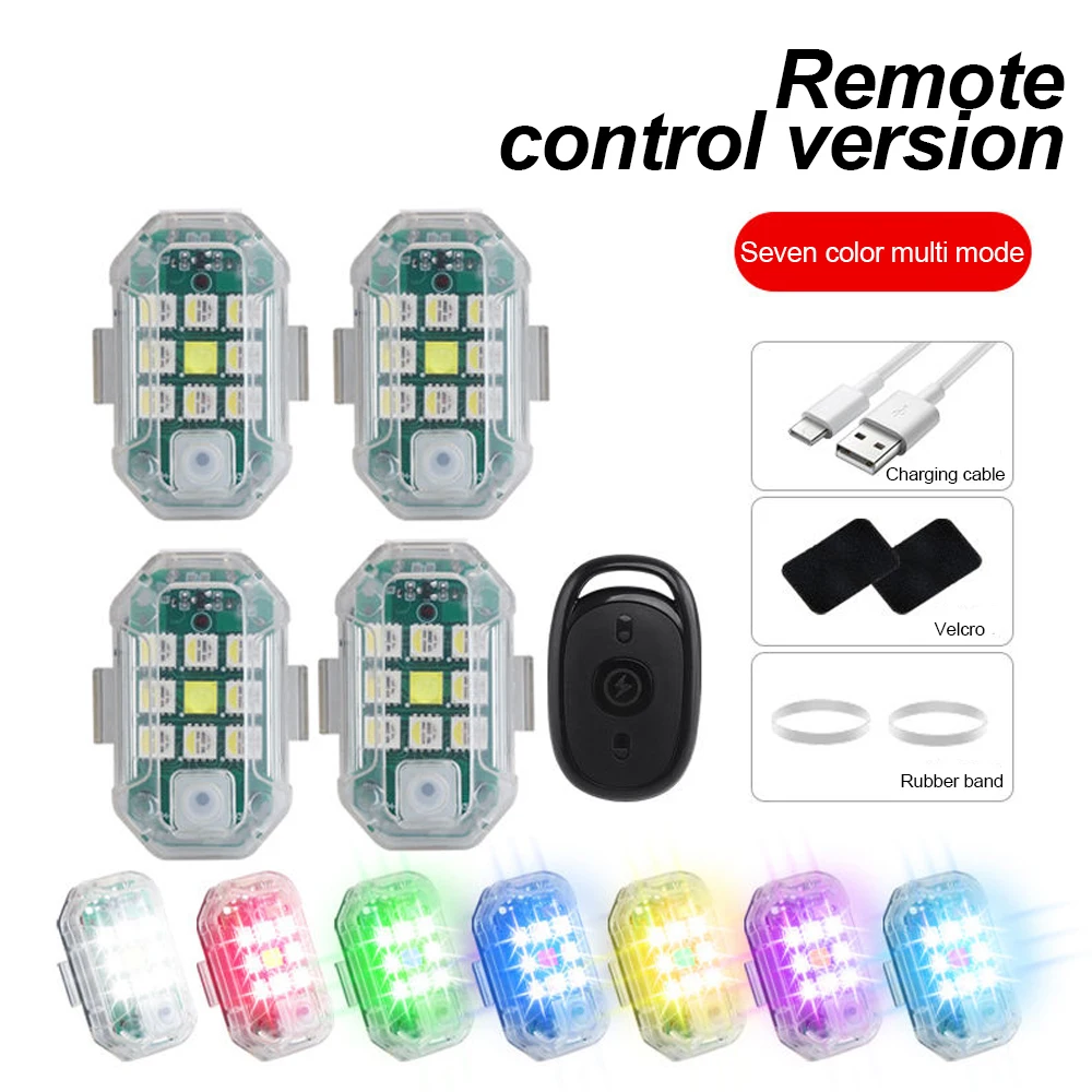Drone Lidar - Controle remoto sem fio led aeronaves