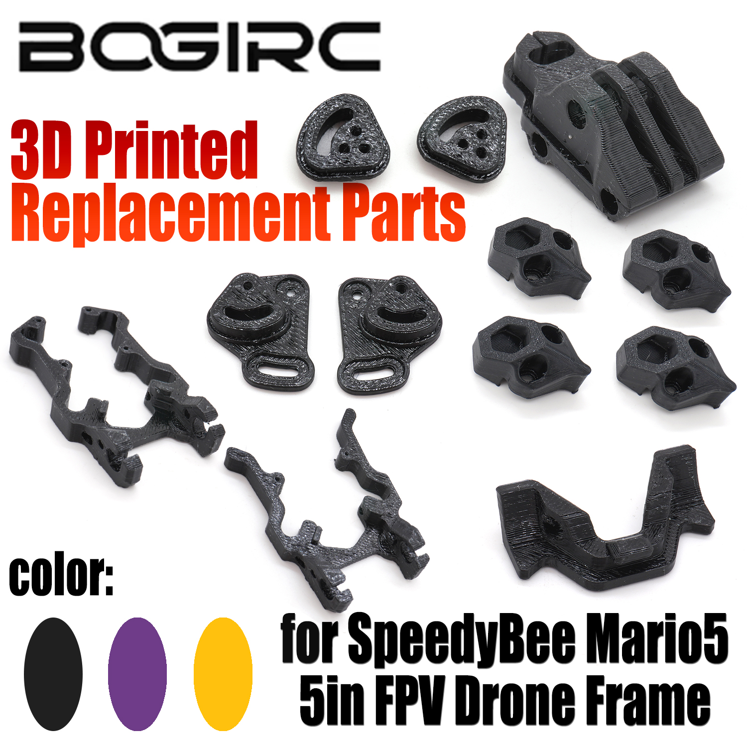 Drone 3D Modeling - Suporte Fixo BOGIRC TPU para Assento