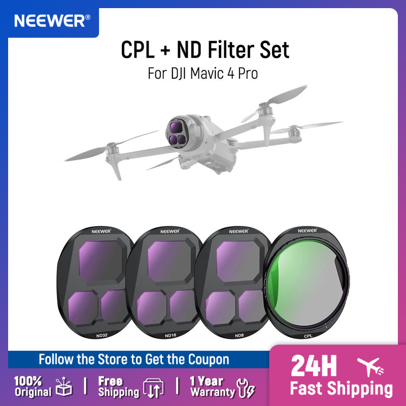 Drone Ndvi - NEEWER Conjunto de filtros CPL +