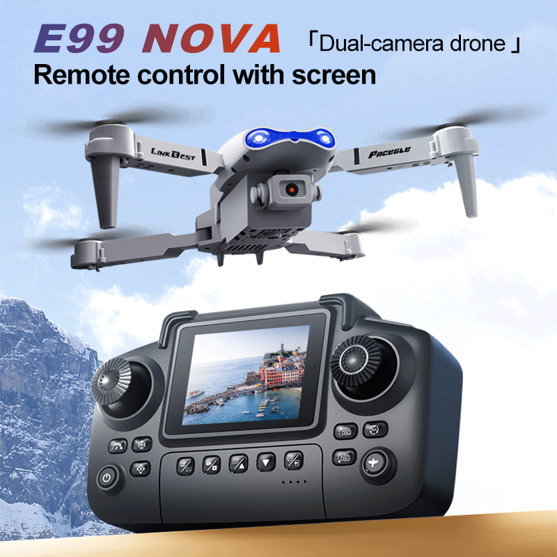 Drone Video Production - Drone RC Mini FACEGLE UAV E99,