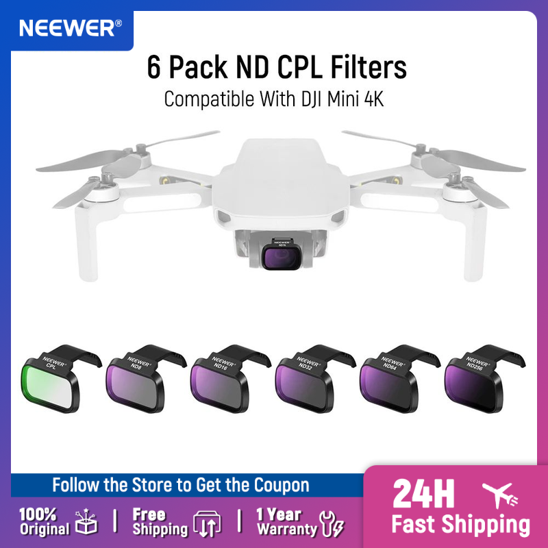 Drone Ndvi - Neewer 6 pacotes de filtros nd