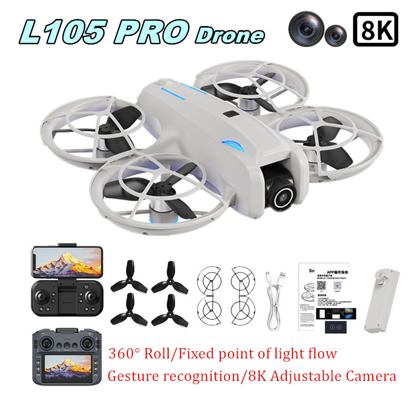 Drone Cinematic - Drone L105 PRO com Lente Dupla