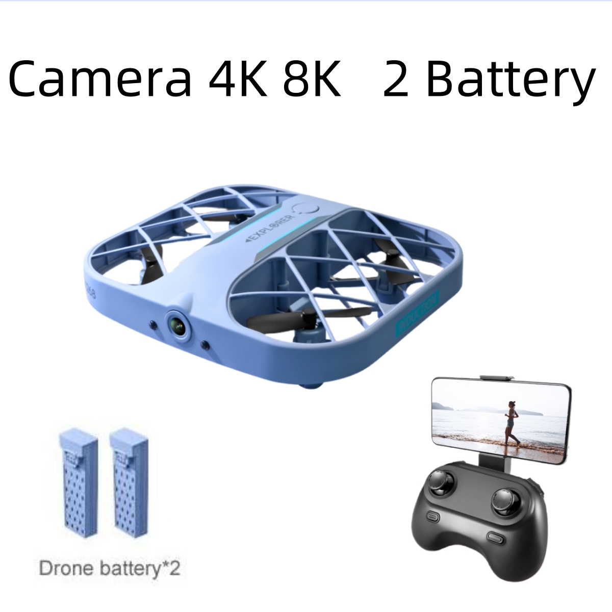 Drone Cinematic - Drone JJRC H107 FPV RC com