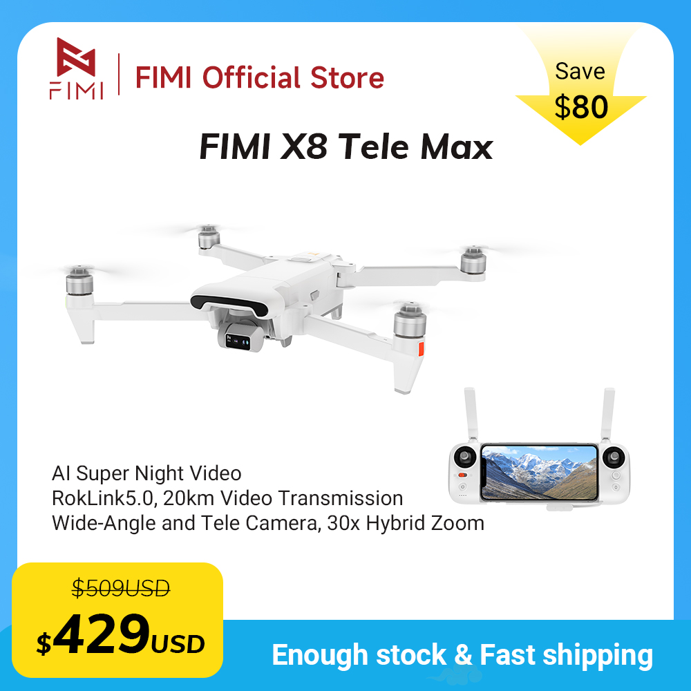 Drone Thermal Imaging - Drone FIMI X8 Tele Max com
