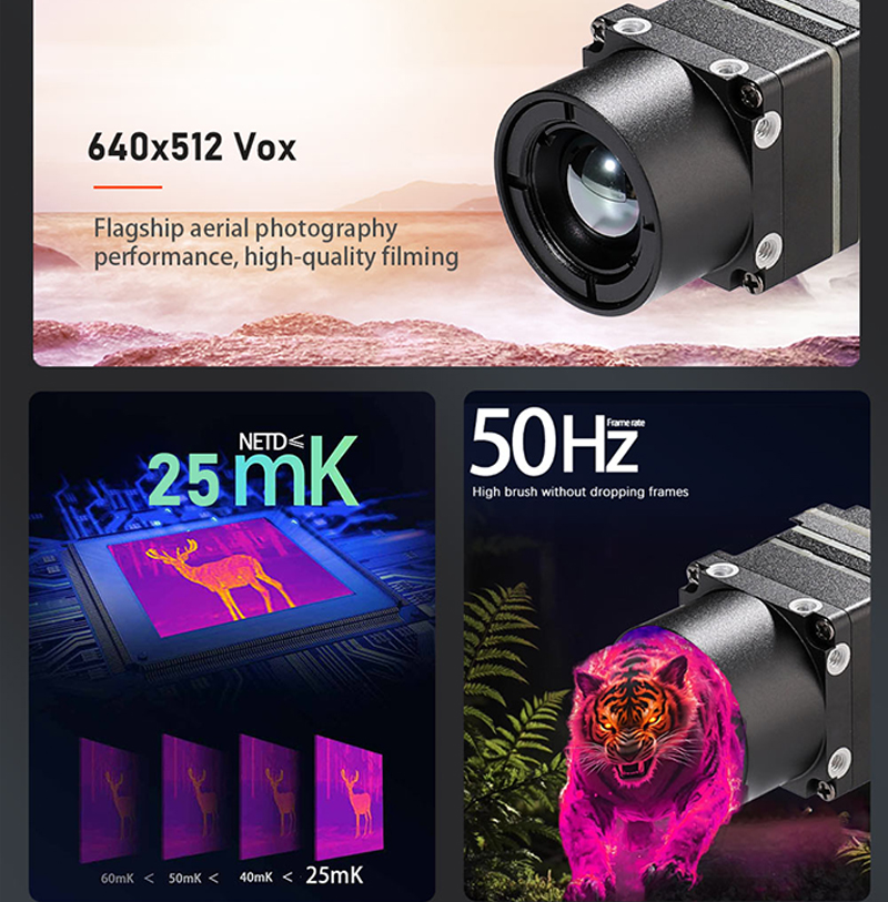 Drone Thermal Imaging - Nova Chegada: Módulo de Câmera Térmica