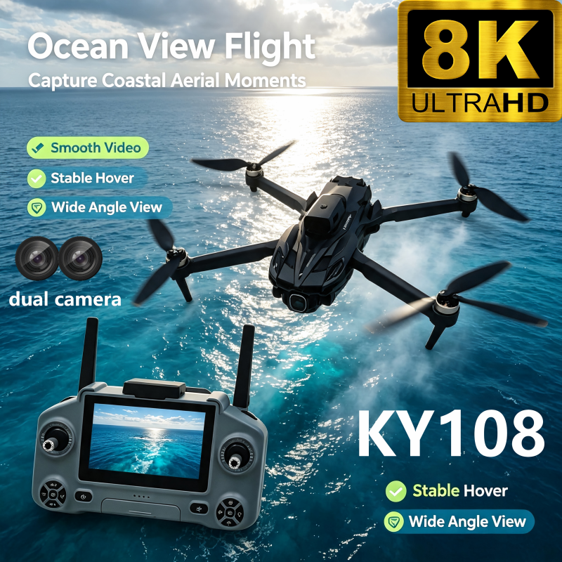 Drone Multispectral - Novo Drone KY108 de 2026 com