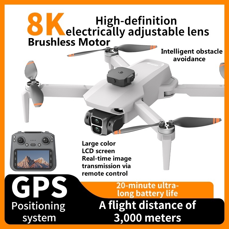 Drone RC Dobrável com Câmera 8 - Drone Lidar avaliação e preço