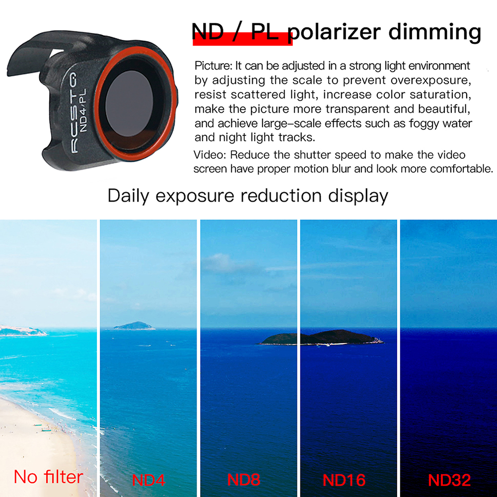 Novo DJI Mini 2 Filtro de Lent - Drone Ndvi avaliação e preço