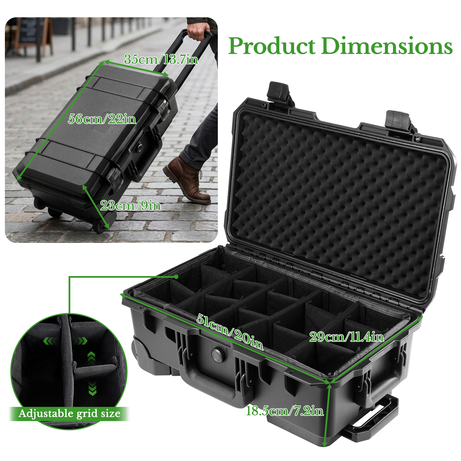 Maleta Profissional Grande e R - Drone Cinematic avaliação e preço