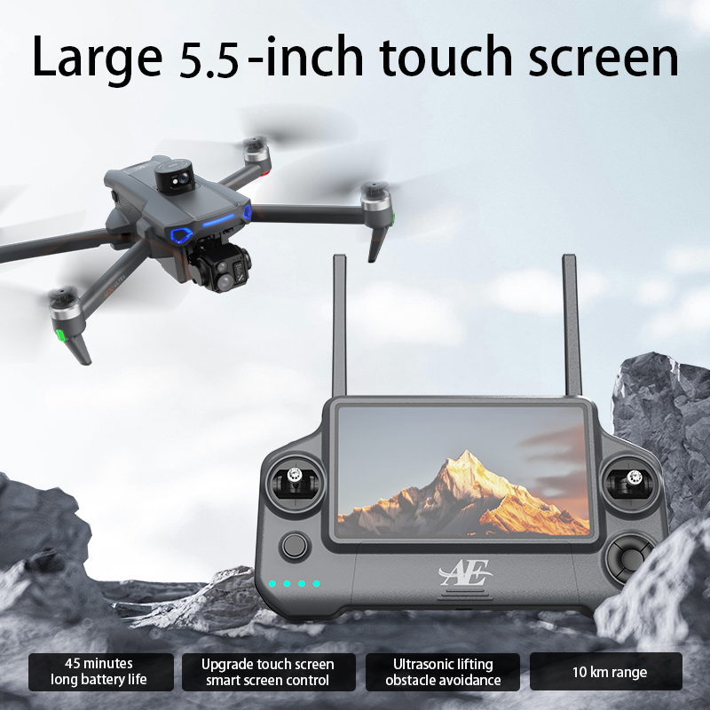 Drone RC 2026 AE30 com GPS, câ - Drone Multispectral avaliação e preço