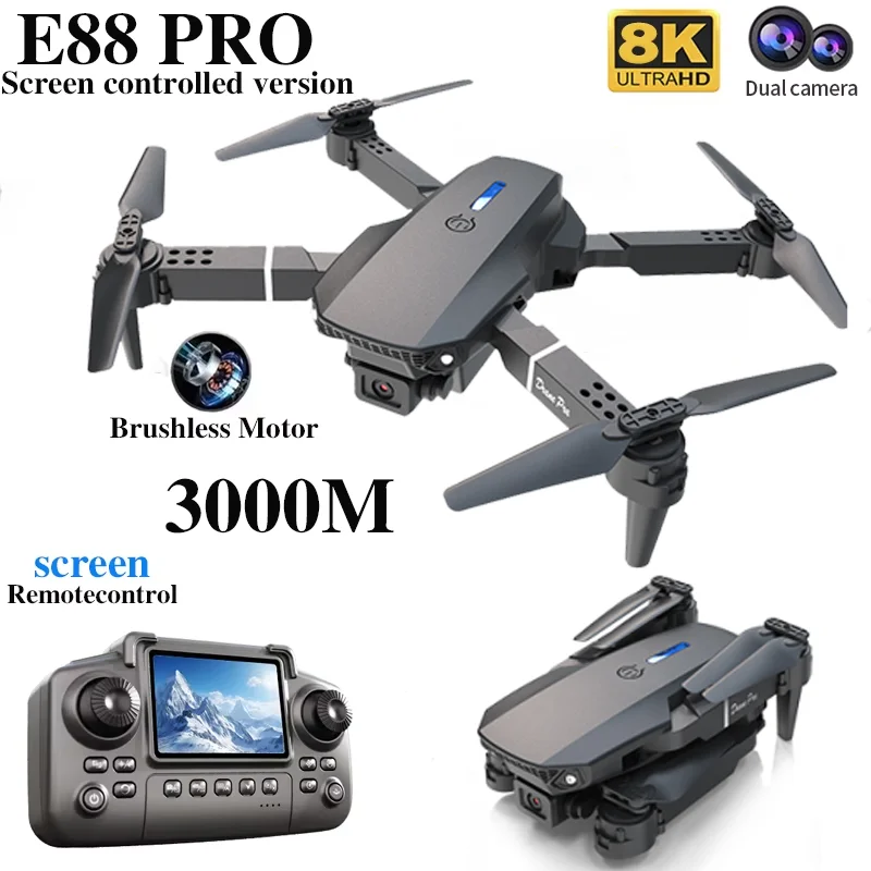 Profissional e88 pro drone com - Drone Surveying avaliação e preço