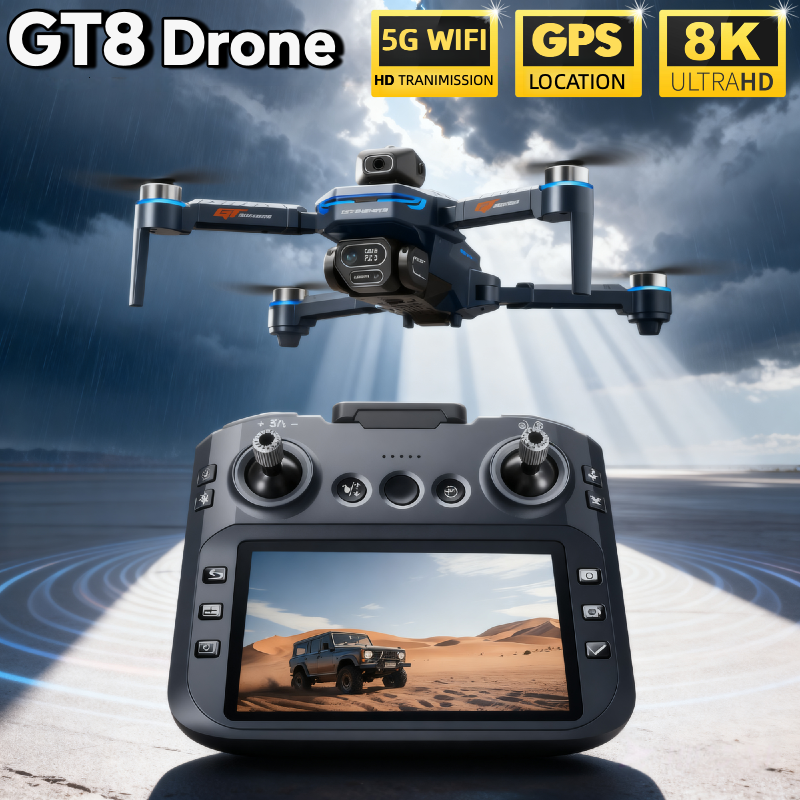 Drone GT8 Original 4K Profissi - Drone Multispectral avaliação e preço