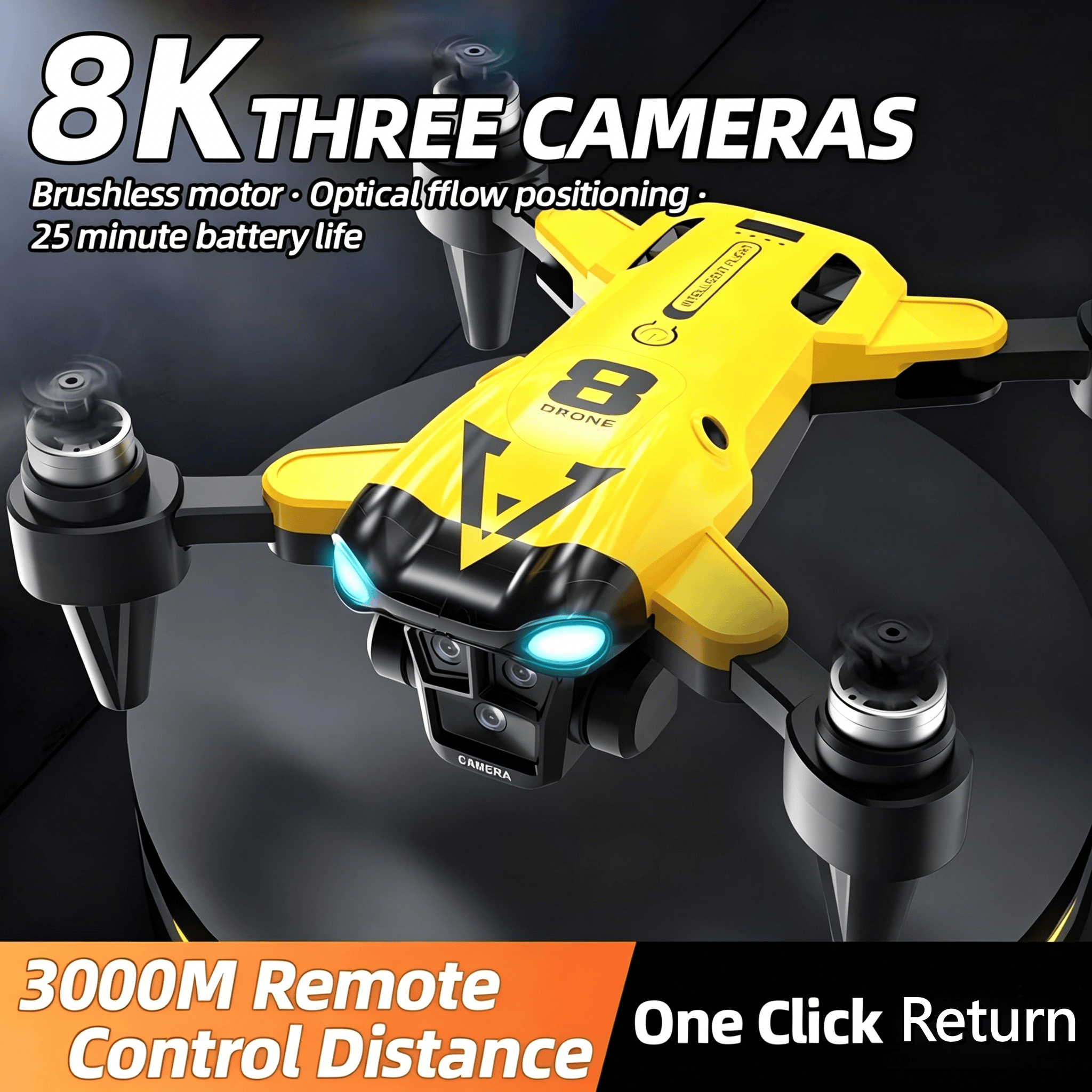 Novo Quadricóptero com Câmeras - Drone Cinematic avaliação e preço