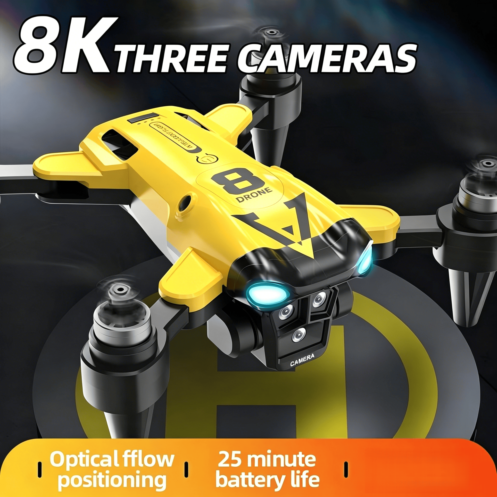 Novo Quadricóptero com Câmeras - Drone Cinematic avaliação e preço