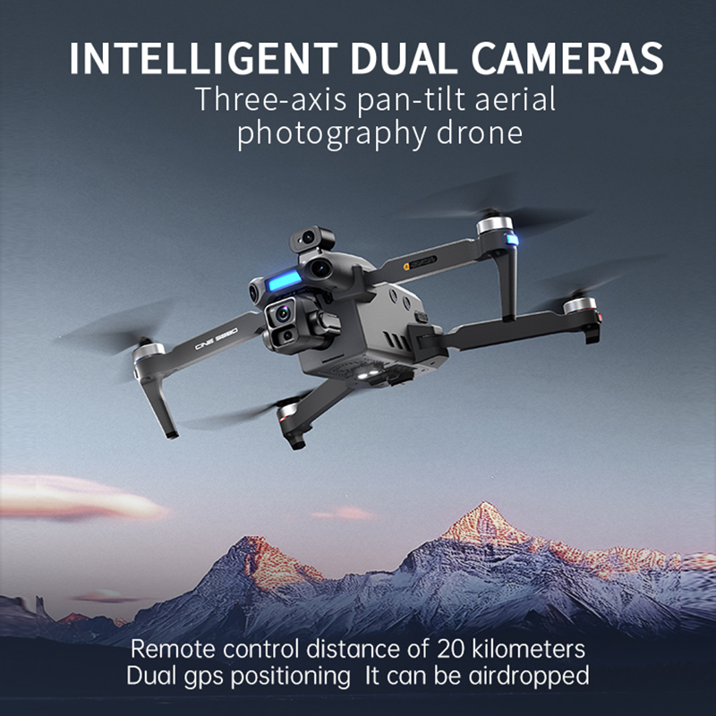 Novo Drone 8K com Câmera Dupla - Drone Cinematic avaliação e preço