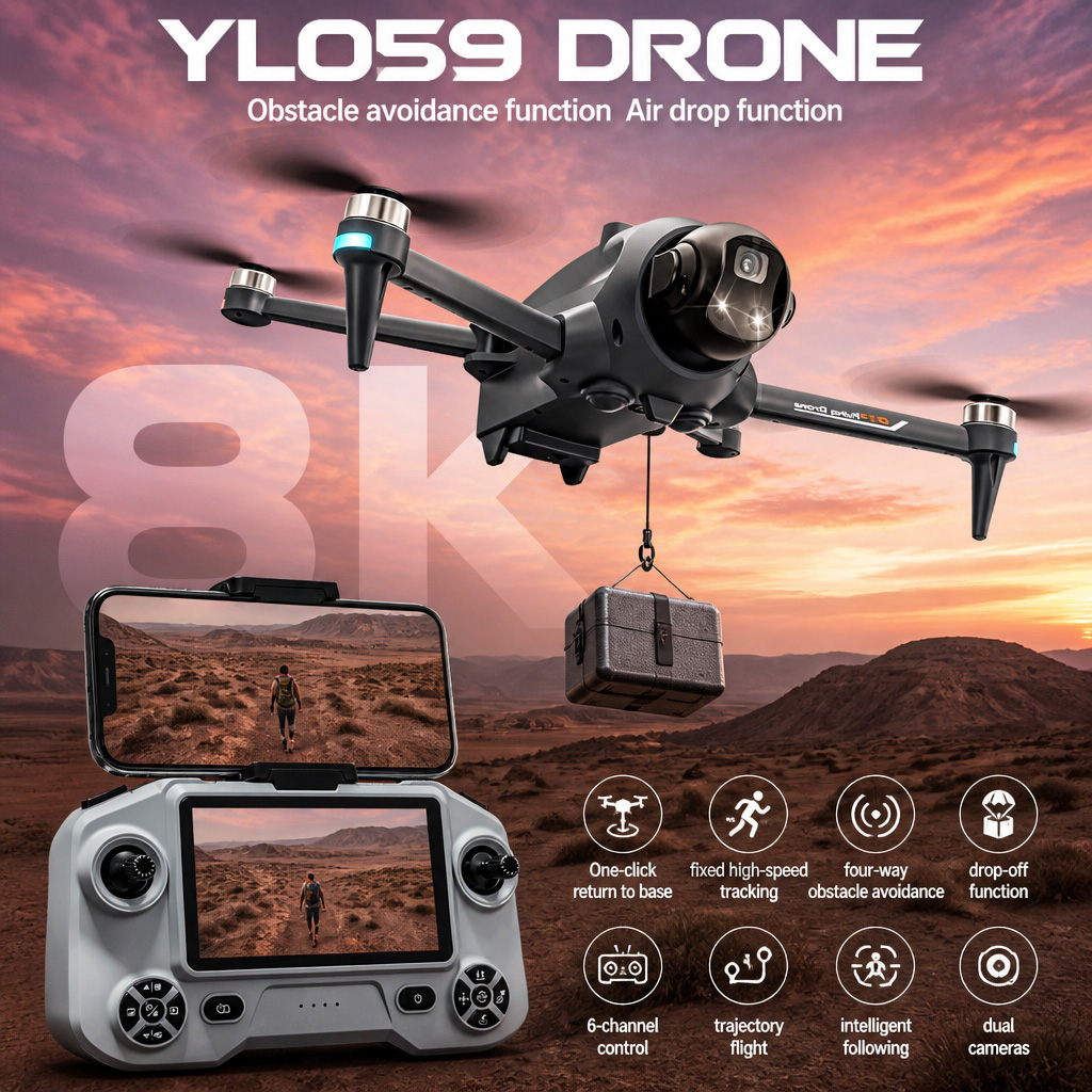 Drone Potensic com GPS, Retorn - Drone Multispectral avaliação e preço