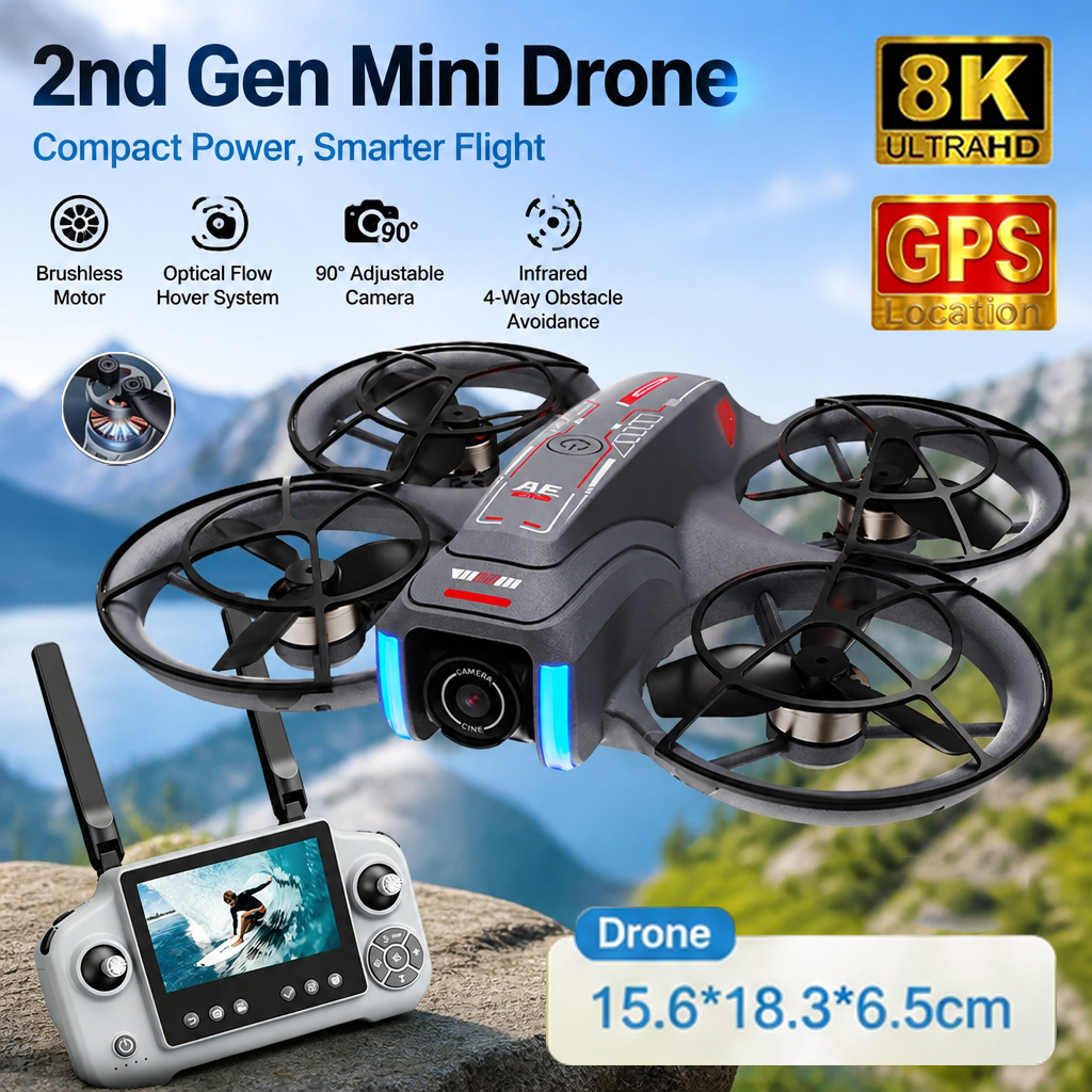 Novo Drone GPS AE21 Profission - Drone Multispectral avaliação e preço