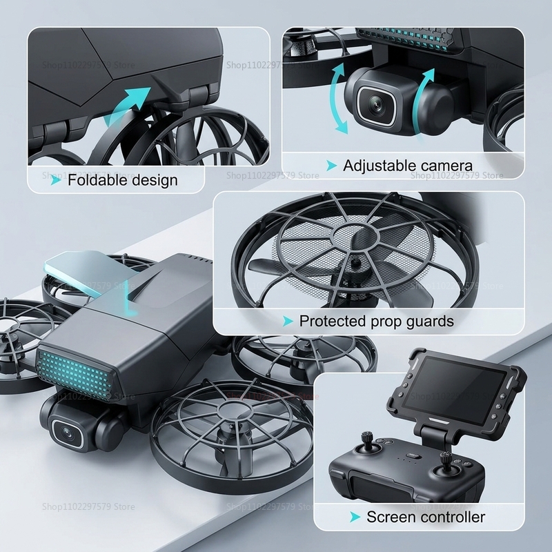 Novos Drones M8 GPS 8K Profiss - Drone Multispectral avaliação e preço
