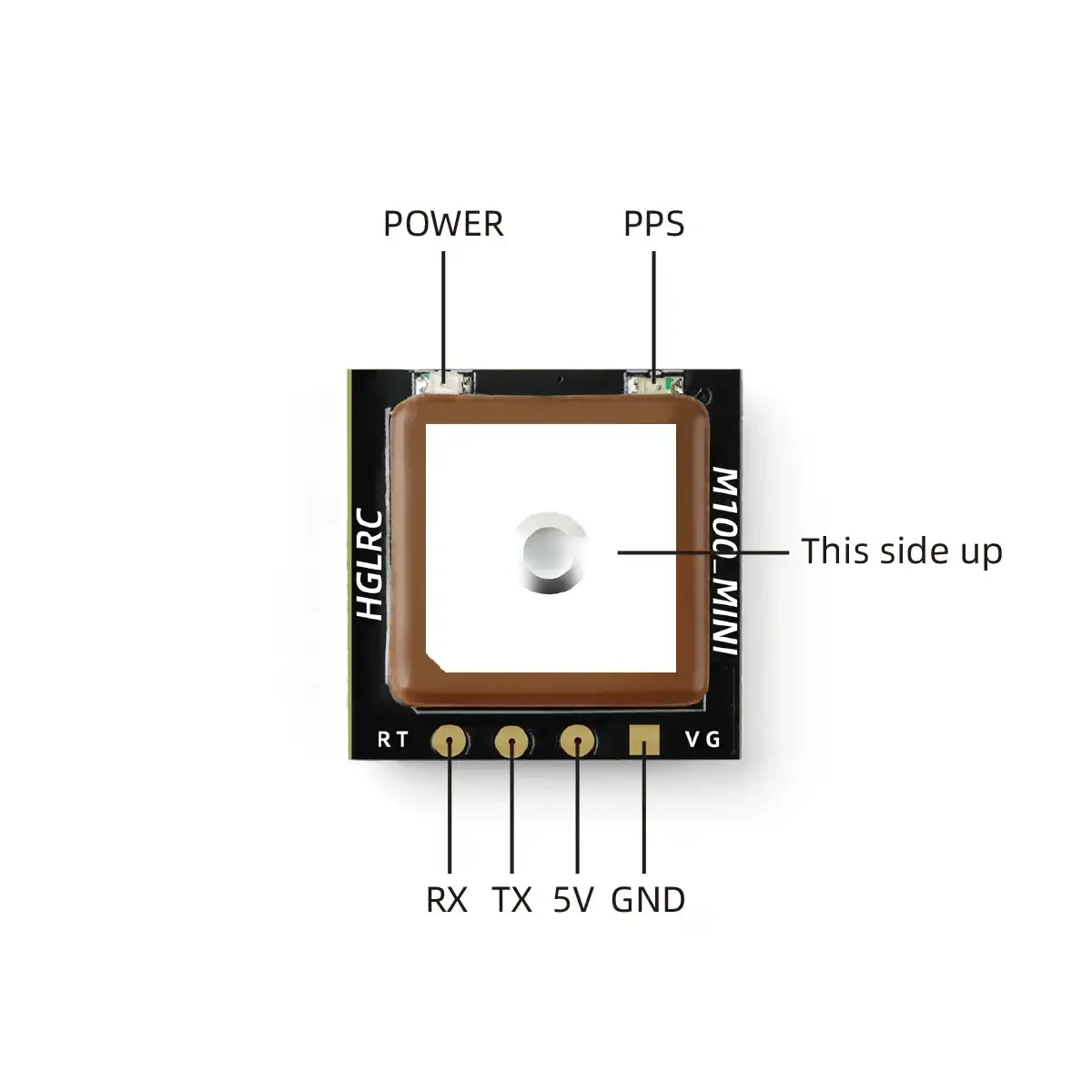 Módulo GPS HGLRC M100 MINI M10 - Drone Mapping avaliação e preço