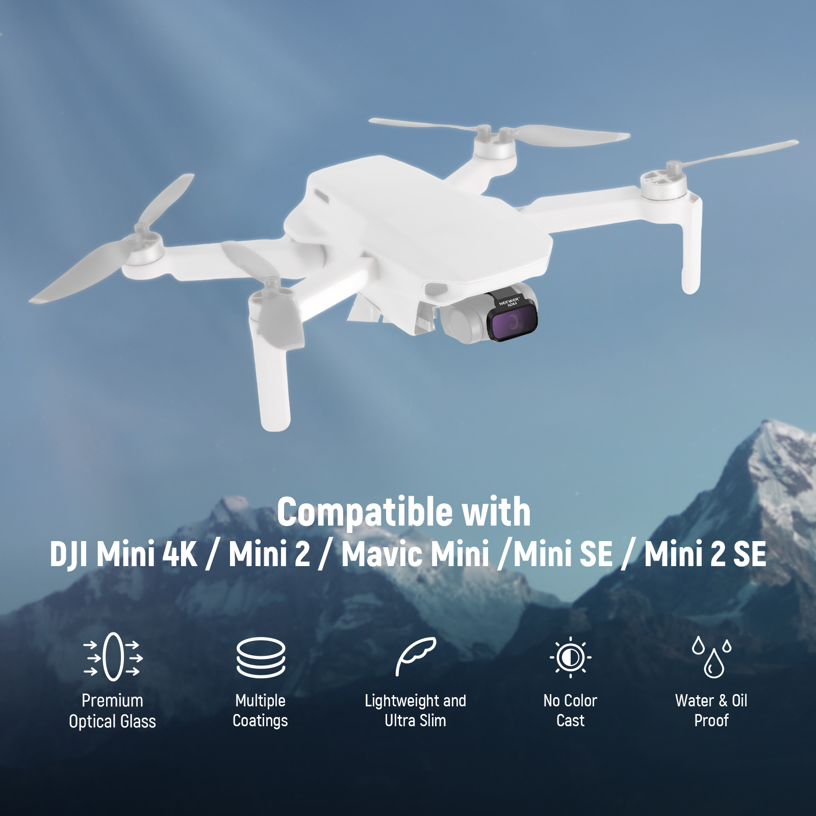Neewer 6 pacotes de filtros nd - Drone Ndvi avaliação e preço