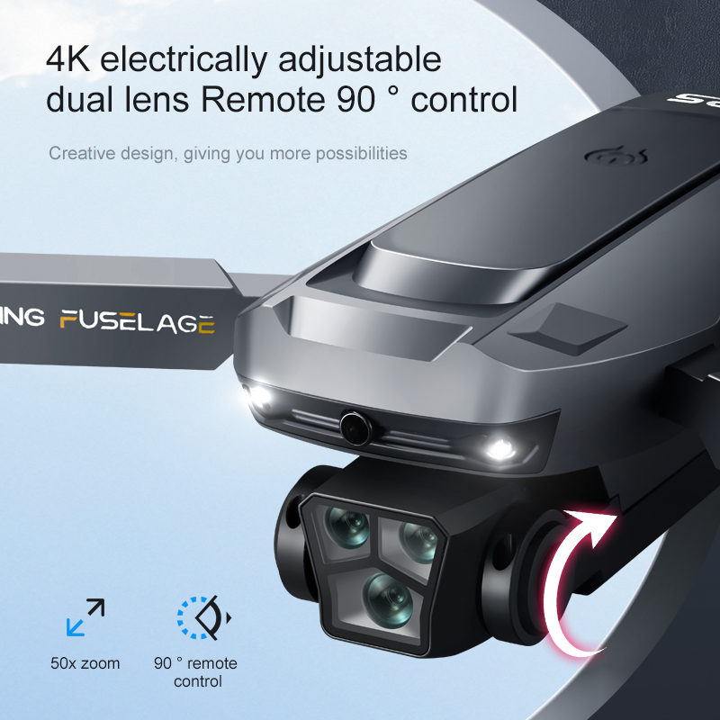 Drone quadricóptero K811MAX: s - Drone Cinematic avaliação e preço