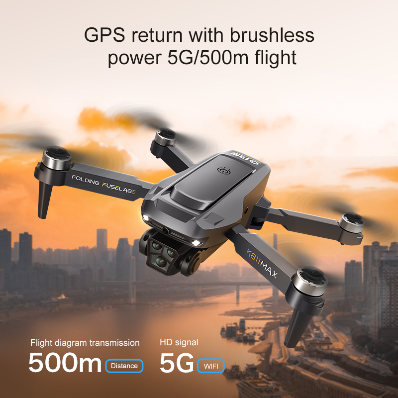 Drone quadricóptero K811MAX: s - Drone Cinematic avaliação e preço