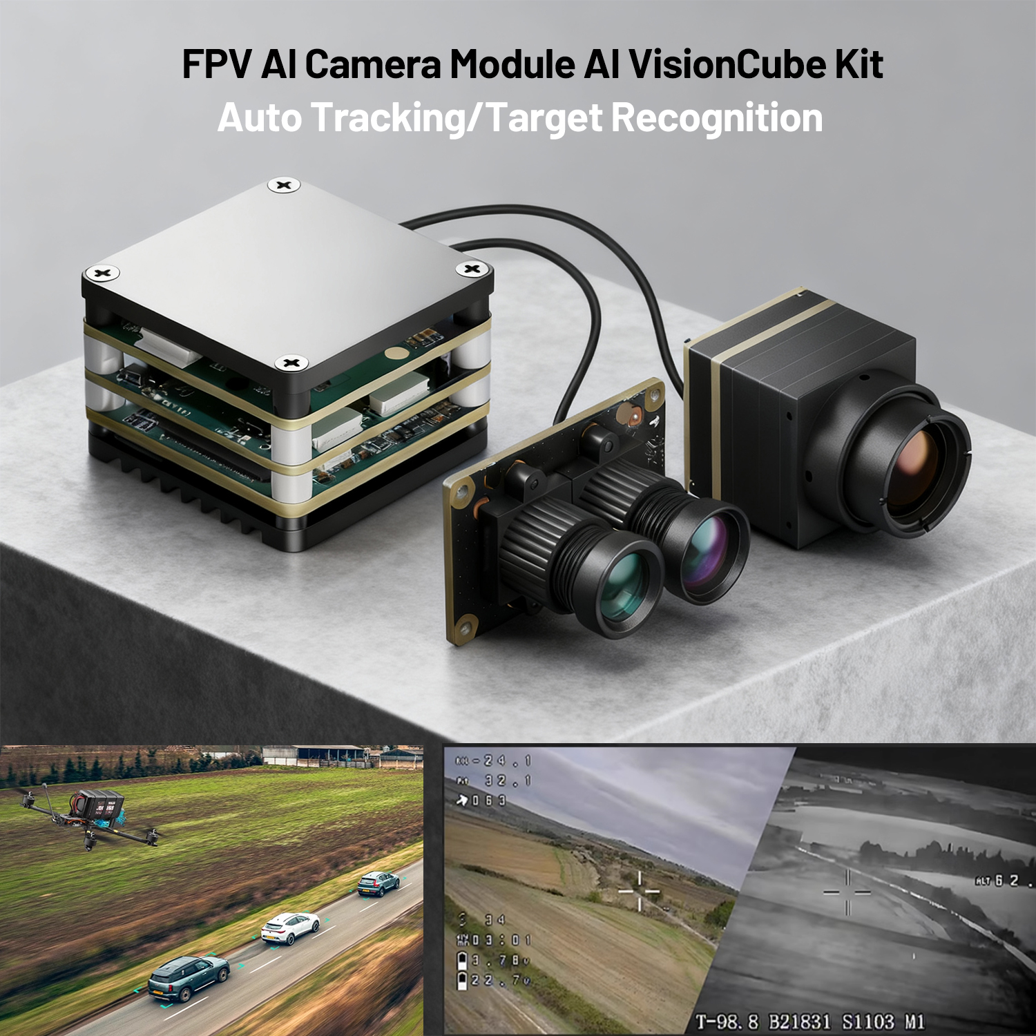 Módulo de câmera FPV AI AI Vis - Drone Thermal Imaging avaliação e preço