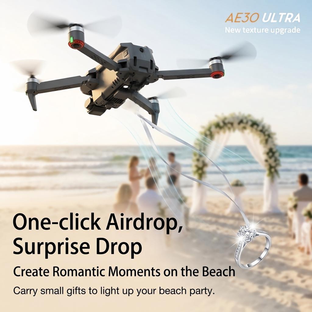 NOVO Drone AE30 Ultra com GPS, - Drone Multispectral avaliação e preço